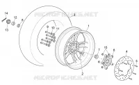 Roue arrière