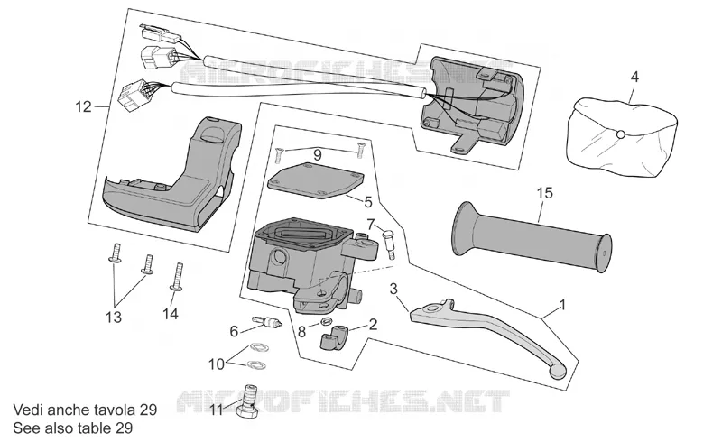 Commandes gche