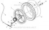 Roue arrière