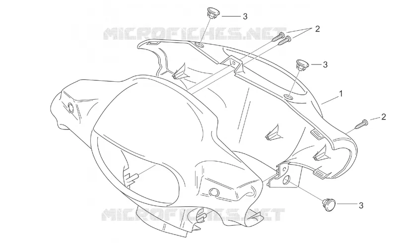 Carrosserie av. II - Support tableau de bord