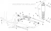 Suspension ar. - Bielle