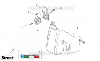 Carrosserie centrale III - cv r. pieds