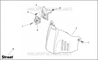 Carrosserie centrale III - cv r. pieds