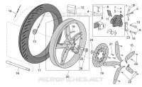 Roue Av. F.D.