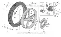 Roue Av. F.D.