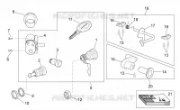 Décalco - Kit serrure