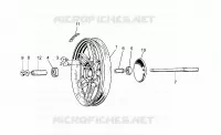 Roue arrière