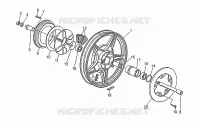 Roue arrière