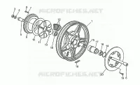 Roue arrière