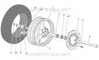 Roue arrière