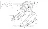 Carrosserie arriére - des.selle