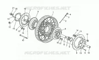 Roue AV rayons