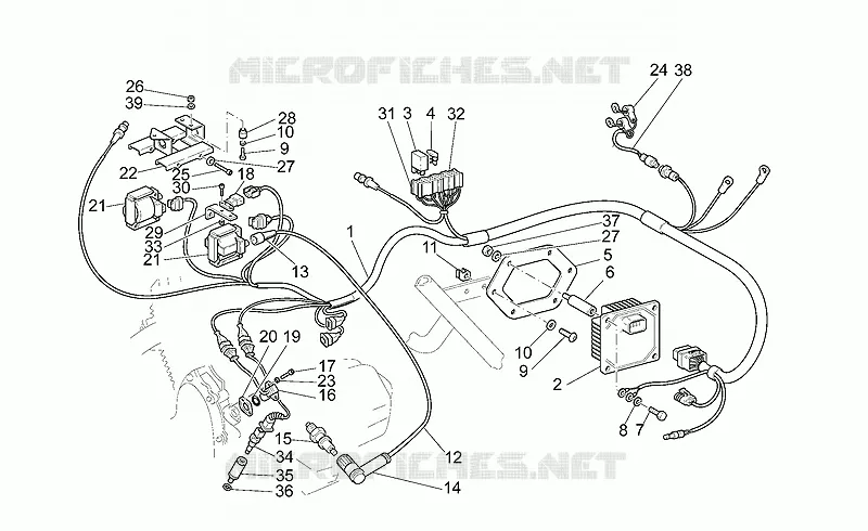 Circuit electrique injection