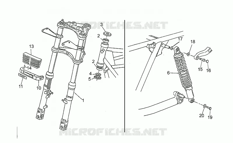 Suspensions AV 1e série