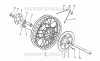 Roue arrière