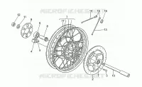 Roue arrière