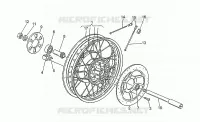 Roue arrière