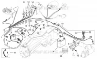Circuit electrique arrière