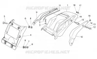Carrosserie arriére I- Garde-boue