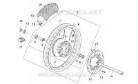 Roue arrière