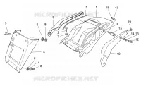 Carrosserie arriére - Garde-boue