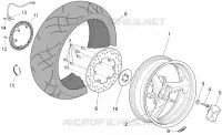 Roue arrière