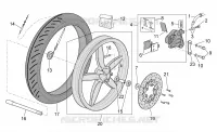 Roue Av. F.D.