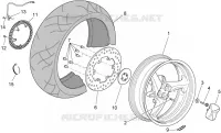 Roue arrière