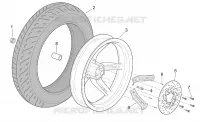 Roue arrière