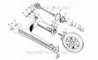 Fourche arriere