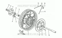 Roue arrière