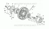 Roue AV rayons