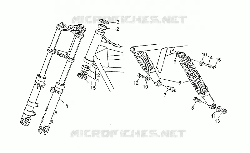 Suspension avant/arriere