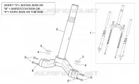 Fourche - Base avec tube
