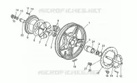 Roue arrière