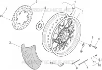 Roue arrière