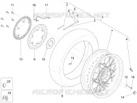 Roue arrière