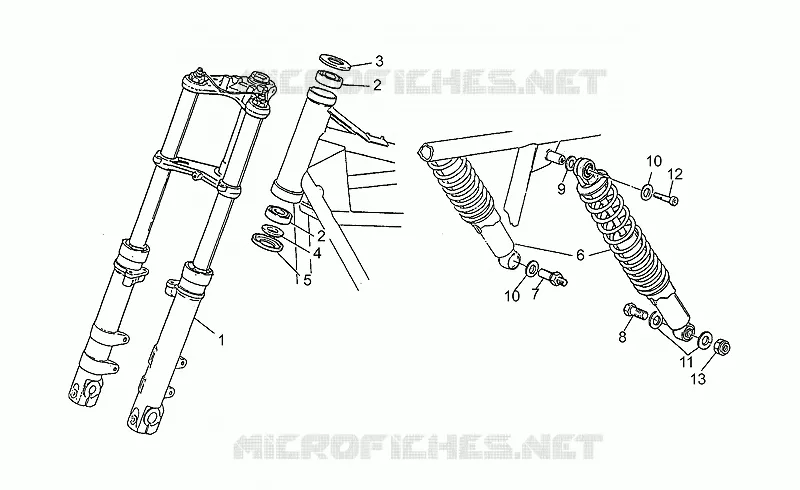 Suspension avant/arriere