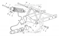 Bras oscillant et suspension ar.
