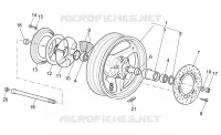 Roue arrière