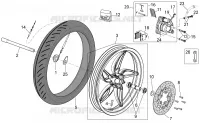 Roue Av. F.D.