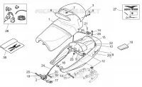 Selle - Queue de carenage