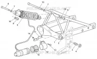 Bras oscillant et suspension ar.