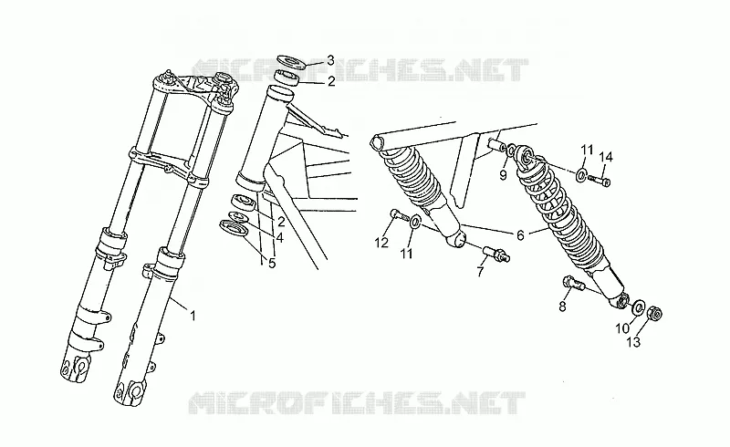 Suspension avant/arriere