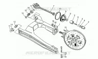 Fourche arriere