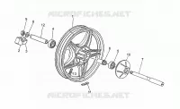 Roue arrière