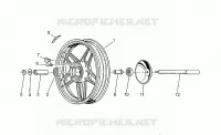 Roue arrière