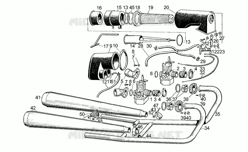 Alimentation-échappement