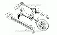 Fourche arriere