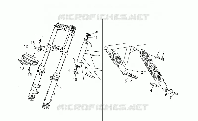 Suspension avant/arriere